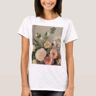 Camiseta Flores coloridas e inspiradas no Elegant Vintage