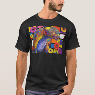 Camiseta Flores Coloridas Rahu Smells
