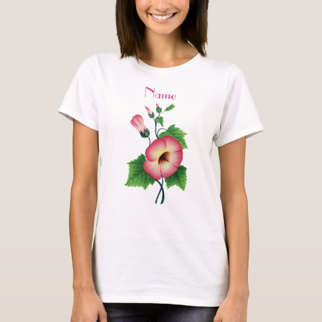 Camiseta Flores Cor-de-Rosa Anormais Thunder_Cove (Frente)