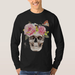 Camiseta Flores Crônicas Aranha-Borboleta Presente de Hall