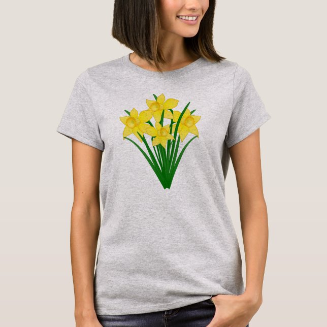 Camiseta Flores Daffodil (Frente)