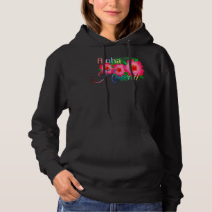 Camiseta Flores das Ilhas Tropicais Aloha Hawaii