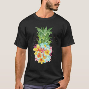 Camiseta Flores de abacaxi Aloha Tee Pineapple