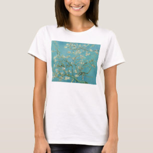 Camiseta Flores de Amendoeira por Vincent Van Gogh Arte Fin