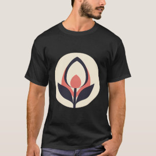 Camiseta Flores de Amor Mínimas da Flor de Tulip