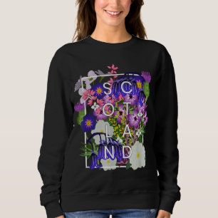 Camiseta Flores de Arte Palavra na Escócia - Orgulho Escocê