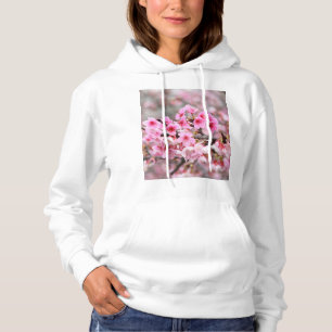 Camiseta Flores de árvores cor-de-rosa floral japonesas