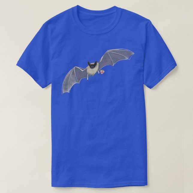 Camiseta Flores de Bat (Frente do Design)