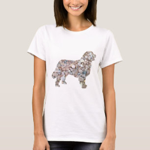 Camiseta Flores de Bella, de Labrador