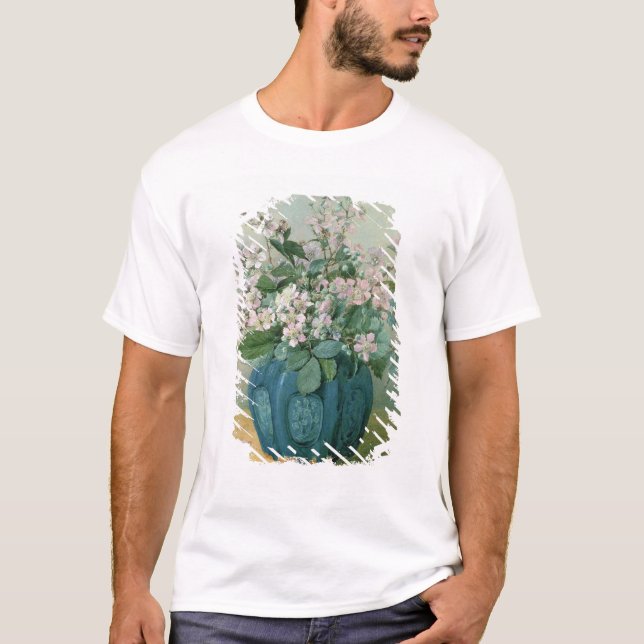 Camiseta Flores de Blackberry (Frente)