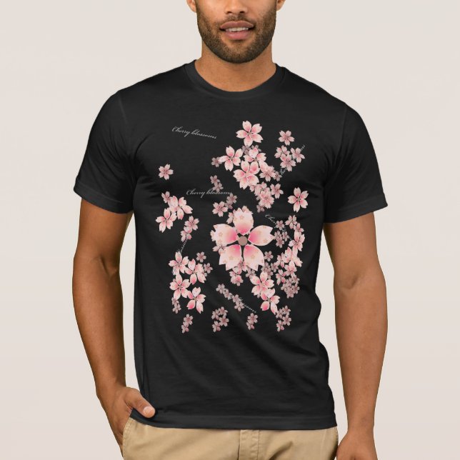 Camiseta Flores de cerejeira (Frente)