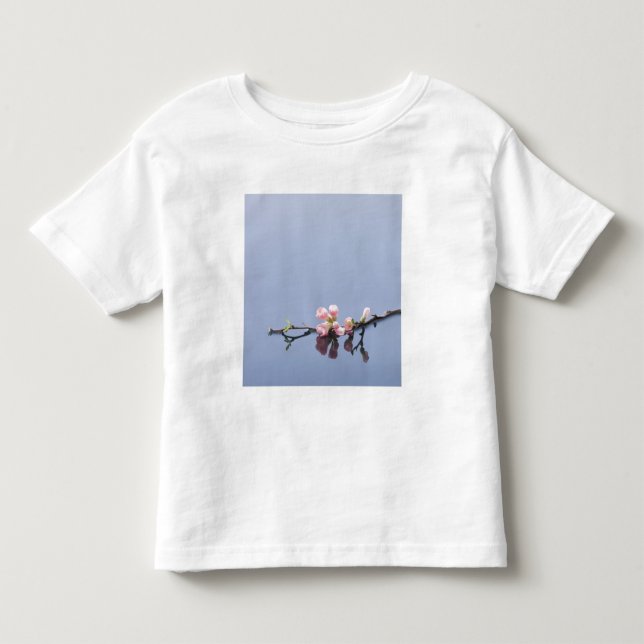 Camiseta Flores de cerejeira na água (Frente)