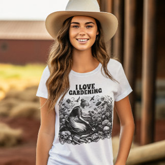 Camiseta Flores de Garden Lady
