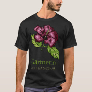 Camiseta Flores de Hibisco do Jardim Jardineiro