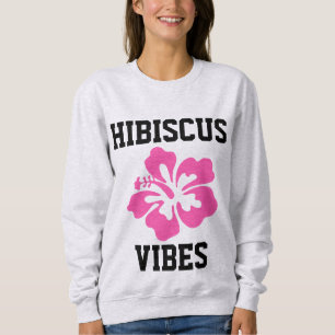 CAMISETA FLORES DE HIBISCUS, VIBOS DE HIBISCUS