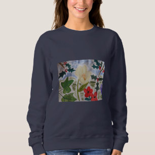 Camiseta Flores de inverno e blusa Holly