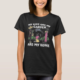 Camiseta Flores de Jardim Jardineiro Plantas Jardineiras Mã