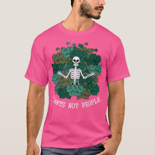 Camiseta Flores de jardinagem de trevo de plantas