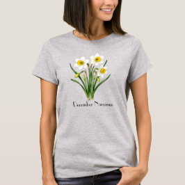 Camiseta Flores de Narciso de Dezembro