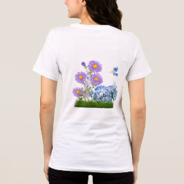 Camiseta Flores de Nascimento e Pedra de Setembro