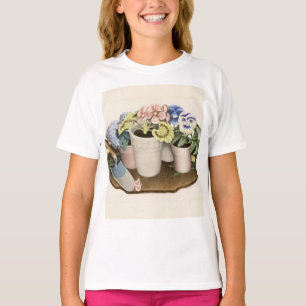 Camiseta Flores de nome por Grant Wood