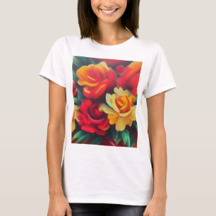 Camiseta Flores de outono