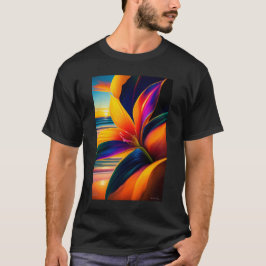 Camiseta Flores de Paraíso Tropicais