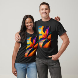 Camiseta Flores de Paraíso Tropicais