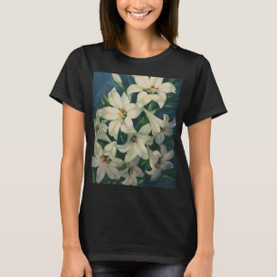 Camiseta Flores De páscoa, Lírios De Páscoa Vintage