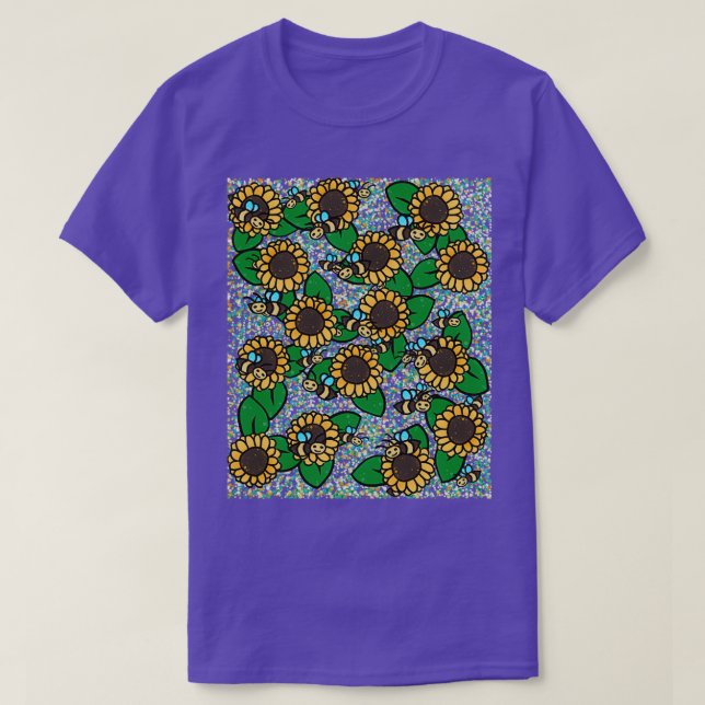Camiseta Flores de primavera 2 (Frente do Design)