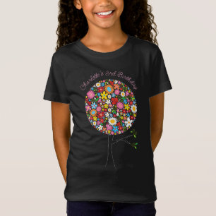 Camiseta Flores de primavera Coloridas Whimsical Pop Tree G