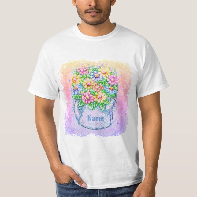 Camiseta Flores de Regador (Frente)