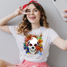 Flores de Rosa de crânio