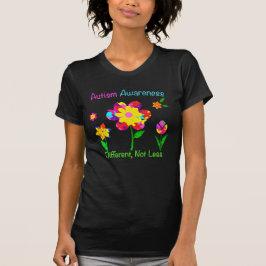 Camiseta Flores de Sensibilização Autismo