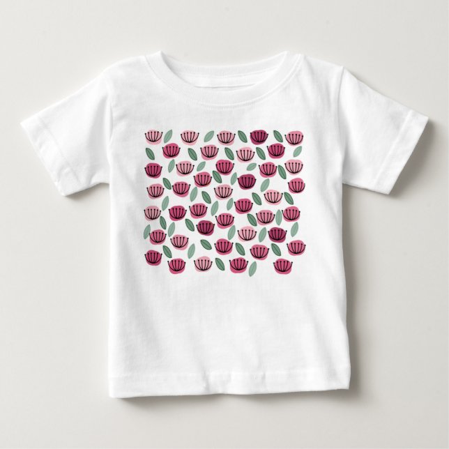 Camiseta Flores de Taça Scandi (Frente)