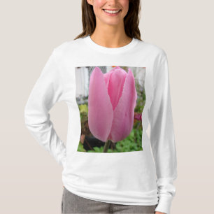 Camiseta Flores De Tulipas Rosa Tulipas Florais Tulipas Jar