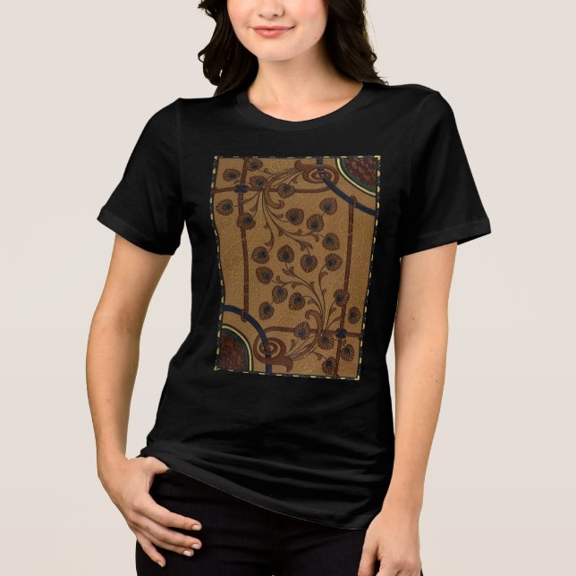 Camiseta Flores Decorativas Deco (Frente)