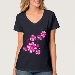 Camiseta Flores do auto-falante