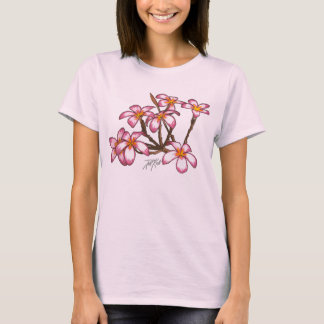 Camiseta Flores do Frangipani