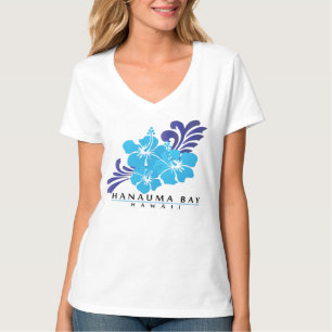 Camiseta Flores do hibiscus de Havaí