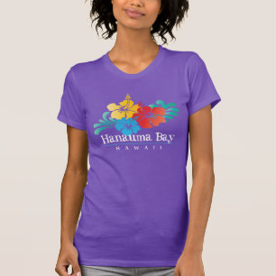 Camiseta Flores do hibiscus de Havaí