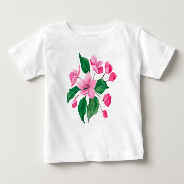 Camiseta flores e natureza (Frente)