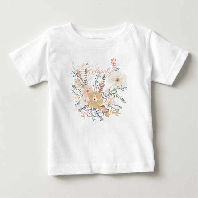 Camiseta Flores Elegantes Dito Feminino (Frente)