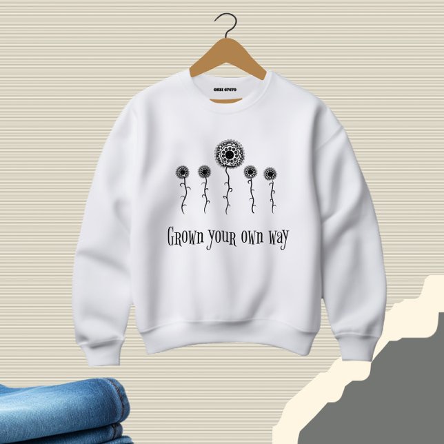 Camiseta Flores em crescimento (Criador carregado)