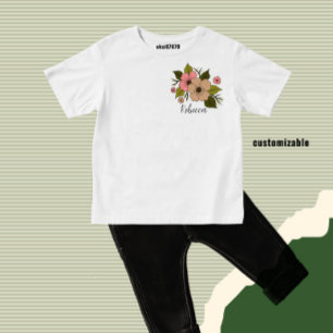Camiseta Flores em flor