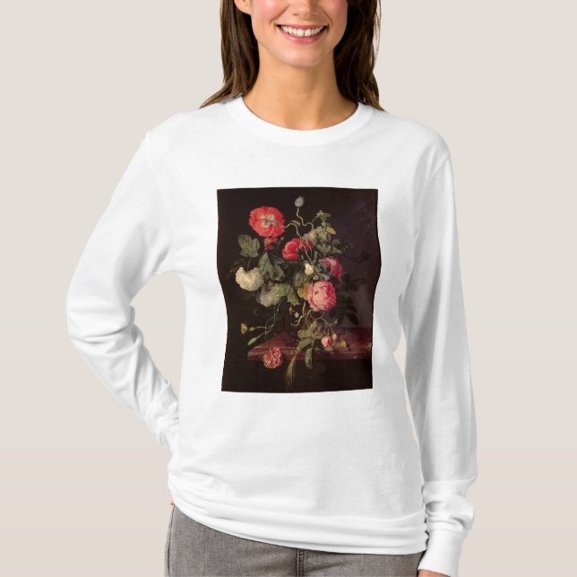 Camiseta Flores em um vaso de vidro, 1667 (Frente)