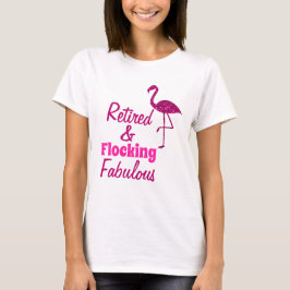 Camiseta Flores Fabulosas, cor-de-rosa brilhante, reformada