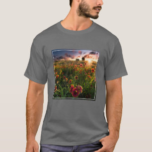 Camiseta Flores   Flor selvagem no interior da Índia