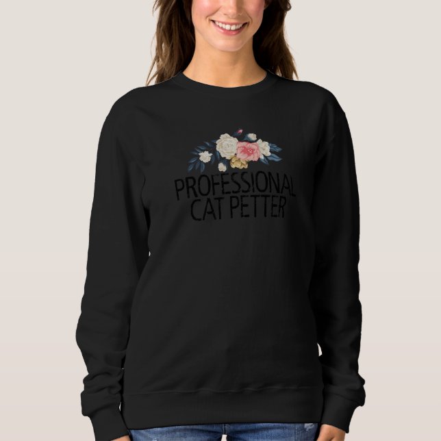 Camiseta Flores Florais de Petter de Gato (Frente)