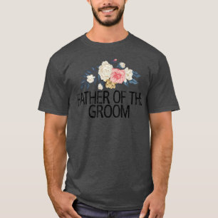 Camiseta Flores Florais Felizes E Sarcástico Padre Da Noite